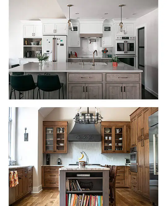 Kitchens remodeled by Kitchen Traditions, a kitchen and bathroom remodeling company, Danbury, CT.